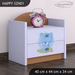 Nočna omarica Happy babies Moder medvedek 17 SZN1